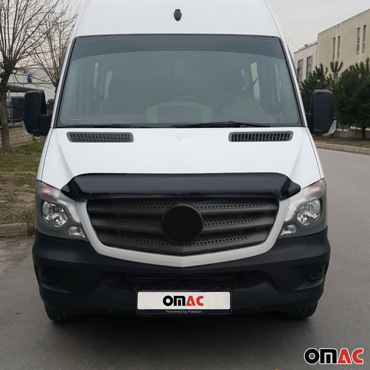 Mercedes Sprinter W906 Hood Deflector + Wind Deflector - Omac - 2Pcs - 2014-2018